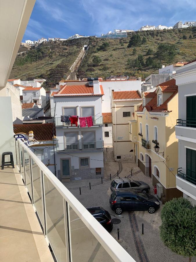 Casa Na Onda Elevador Apartment Nazare Exterior photo