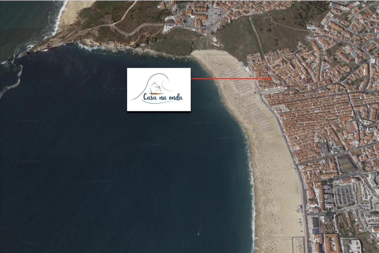Casa Na Onda Elevador Apartment Nazare Exterior photo